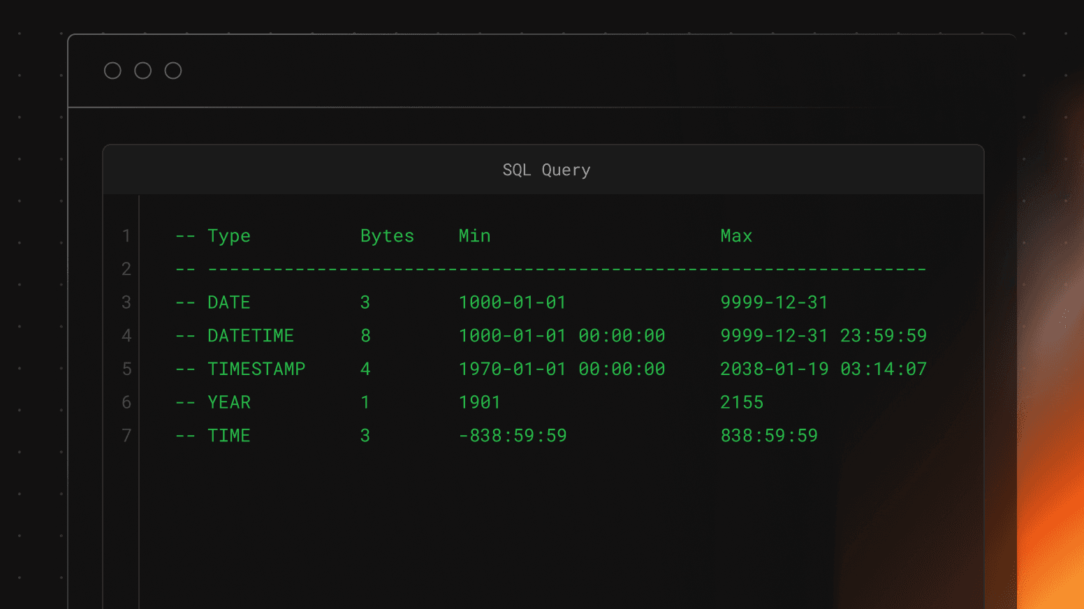 Datetimes versus timestamps in MySQL