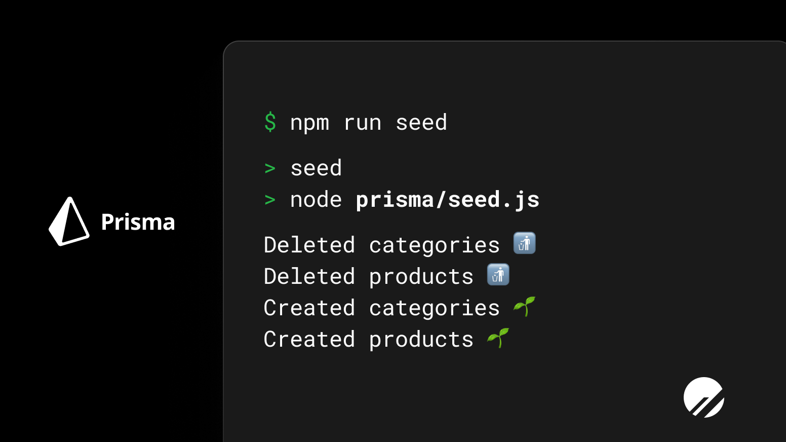 How to seed a database with Prisma and Next.js