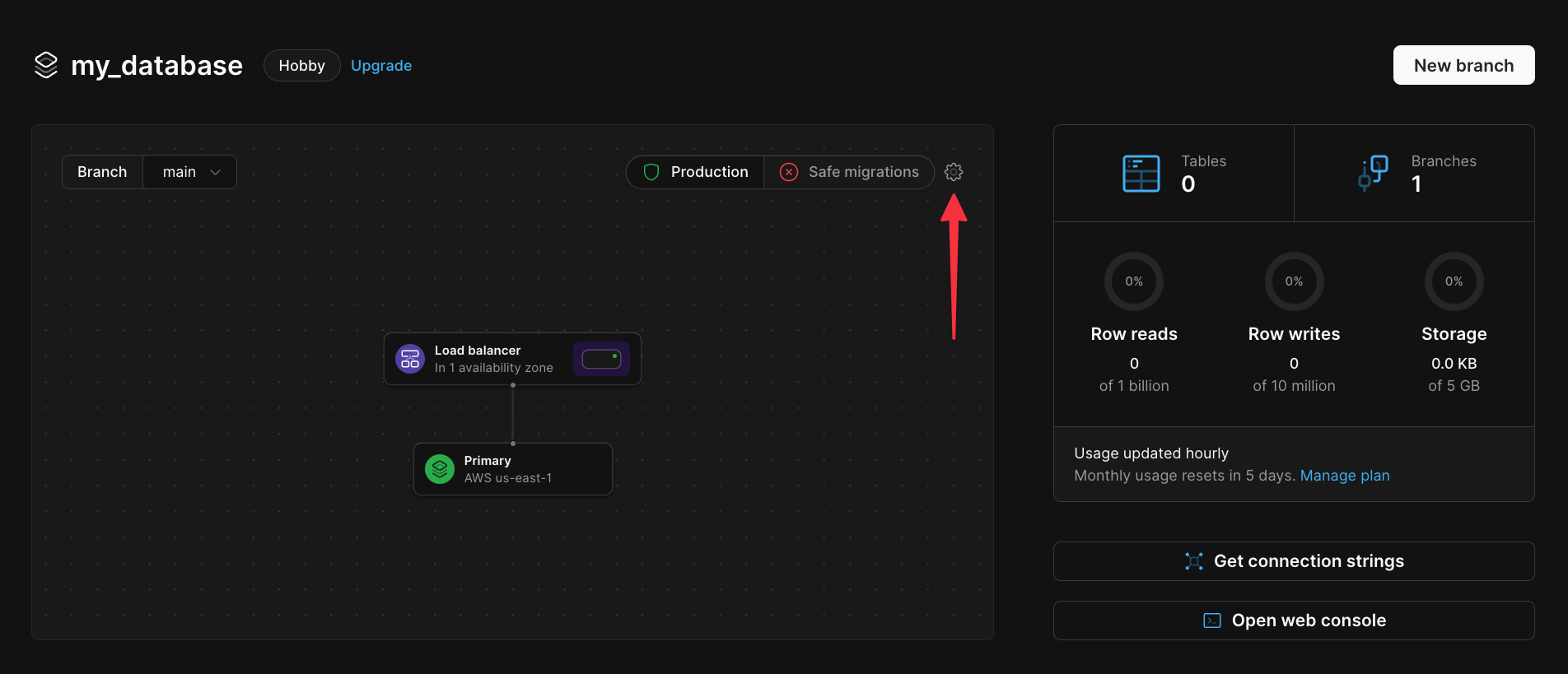 Production UI card